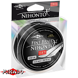 Плетеный шнур Mikado NIHONTO FINE BRAID 0,06 black (100 м) - 3,25 кг.