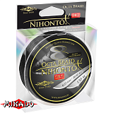 Плетеный шнур Mikado NIHONTO OCTA BRAID 0,18 black (150 м) - 16.40 кг.