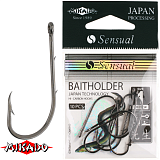 Крючки Mikado SENSUAL - BAITHOLDER № 2/0 BN (с ушком)