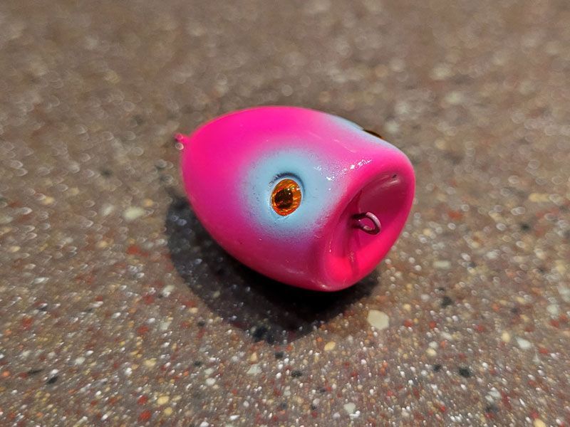 Поплапоппер (хохлопоппер) малый, цвет Pink mask