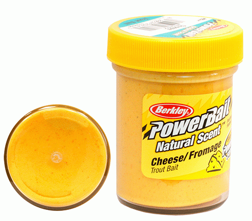 Приманка Power Bait 50 гр.  Extra Natural Scent #Cheese Gitr cыр (ESTBGCH)