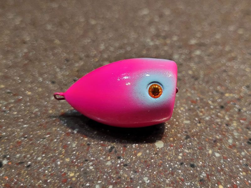 Поплапоппер (хохлопоппер) большой, цвет Pink mask. Фото �2