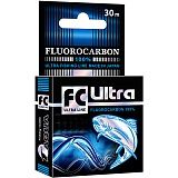 Леска AQUA FC Ultra Fluorocarbon 100% 0,18mm 30m, нагрузка 2,90 кг. Код товара: 120636