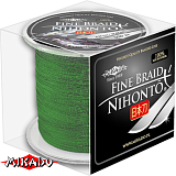 Плетеный шнур Mikado NIHONTO FINE BRAID 0,50 green (300 м) - 41.80 кг.