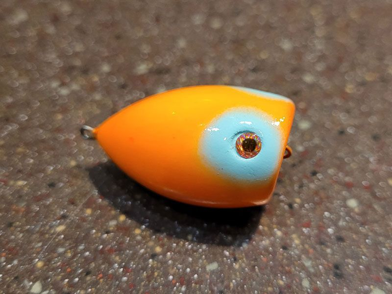 Поплапоппер (хохлопоппер) малый, цвет Orange mask. Фото �2