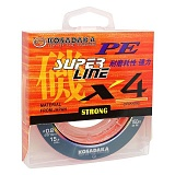 Kosadaka Super PE X4 Orange 0,16 мм (150 м) 8,6 кг